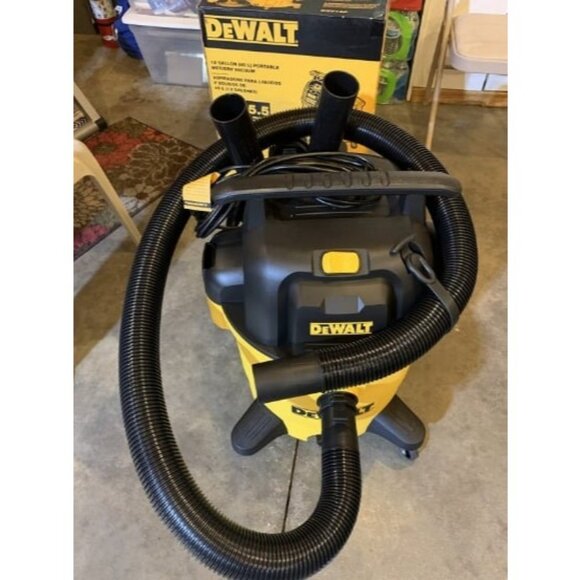 12 Gallon Poly Wet/Dry Vac Yellow - Picture 3 of 3